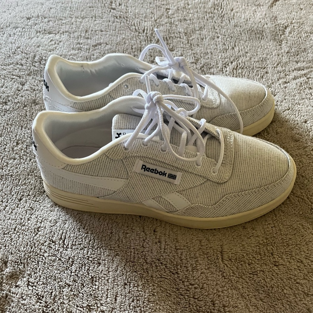 White Reebok Sneakers - Picture 2 of 2